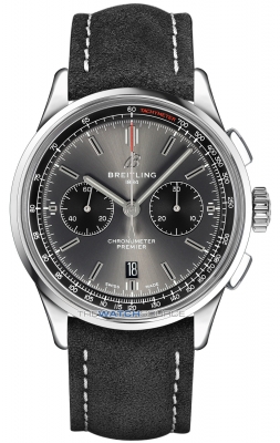 Buy this new Breitling Premier B01 Chronograph 42 ab0118221b1x1 mens watch for the discount price of £6,336.00. UK Retailer.